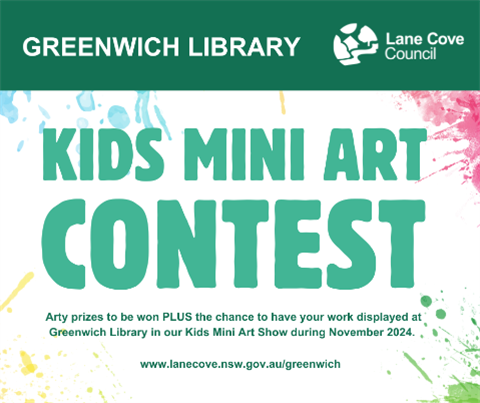 Greenwich Kids Mini Art Contest image