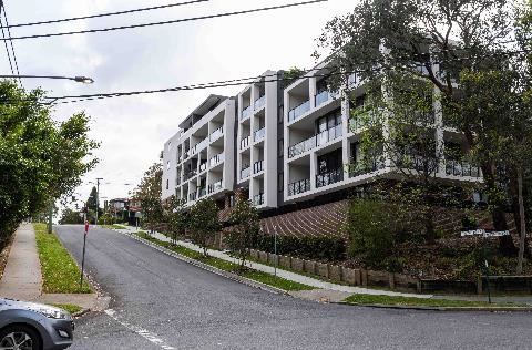 An apartment block in Lane Cove